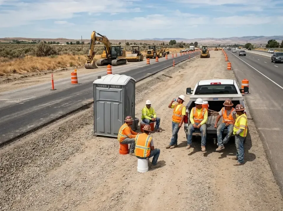 highway-road-construction-crew-007 — frequently asked questions, Porta Potty and Restroom Rentals in Owensville, MO